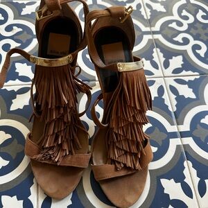 Dolce Vita Fringe Heels size 10
